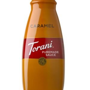 Torani Puremade Sauce, Caramel Flavor, Gluten Free, 64 Fl. Oz. 1.89 L