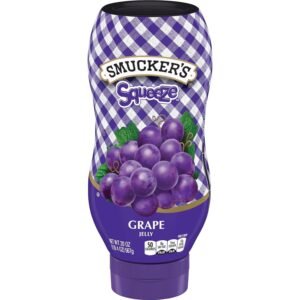 Smucker's Grape Squeezable Jelly, 20 Ounces (Pack of 12)
